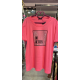 Taşlı Tshirt Pembe Neon