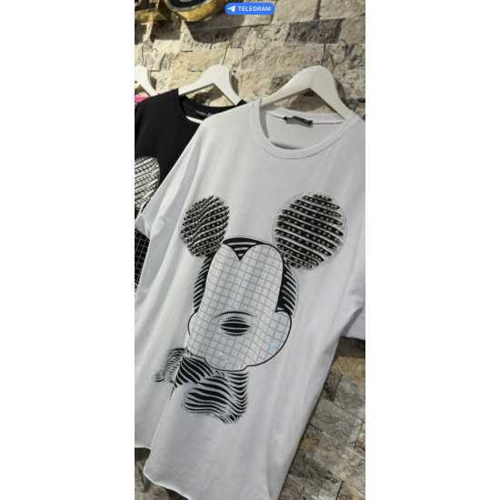 Beyaz Mickey Mouse Tshirt