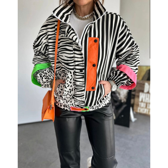 Tasarım Zebra Ceket