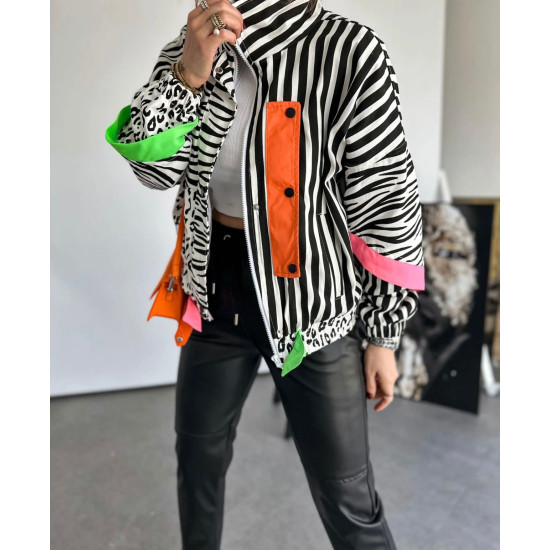 Tasarım Zebra Ceket